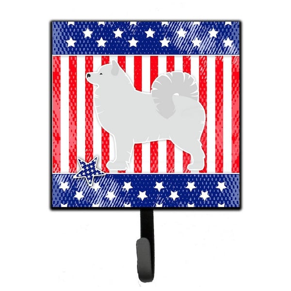 Jensendistributionservices USA Patriotic Samoyed Leash or Key Holder MI1654806 - main